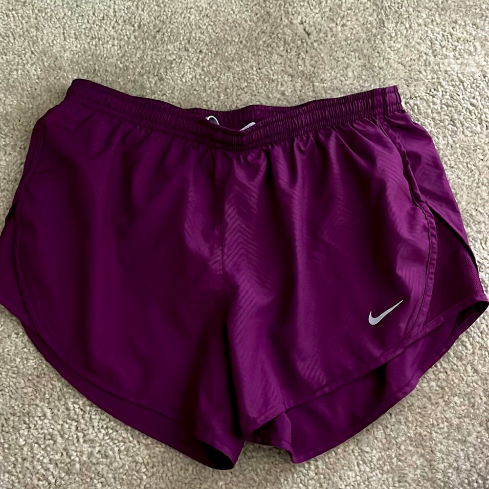 Nike Dri-Fit Purple Athletic Small Shorts